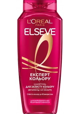 Шампунь L'oreal Paris Elseve Колір і Блиск для забарвлених і мелірованого волосся, 400 мл